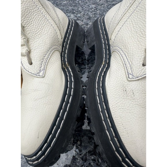 Proenza Schouler Combat Lace Up Boot Women’s Size EU 39.5 vory - Picture 12 of 16